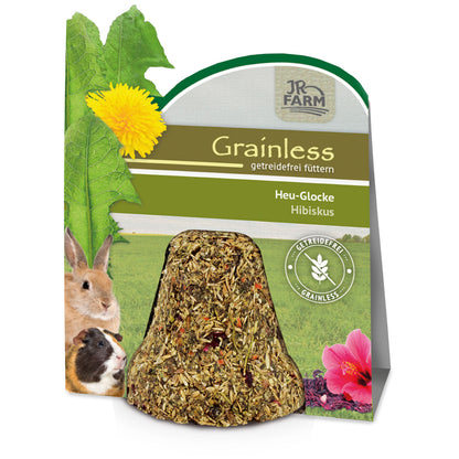 JR Farm Grainless Hay Bell Hibiscus - лакомство с хибискус за гризачи 125 г