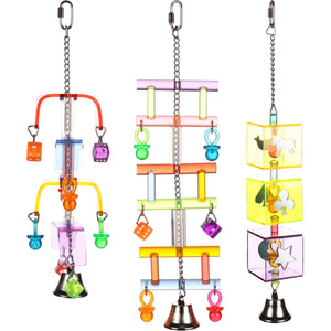 Flamingo Bird Toy Cage Hanger - играчка за птици