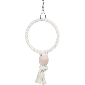 Flamingo Bird toy Ring Cord - играчка за птици 19 / 5,5 / 42 см