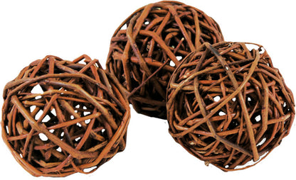 JR Farm Mini Willow Play Balls - топки от върба с ябълки за гризачи 20 г