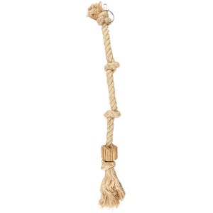 Flamingo Parrot Toy Cord - играчка за папагали с 4 възела 4,5 / 4,5 / 68 см