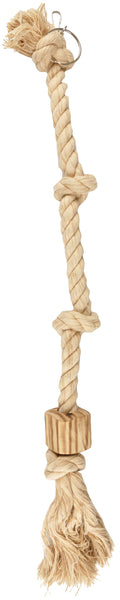 Flamingo Parrot Toy Cord - играчка за папагали с 4 възела 4,5 / 4,5 / 68 см