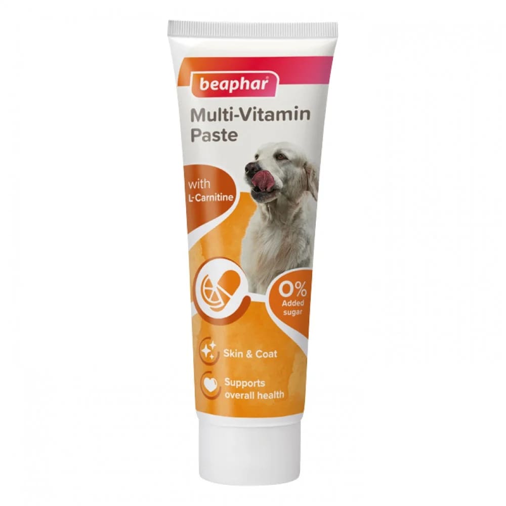 Beaphar Multi vitamin paste duo active - мултивитаминна паста 100 гр.