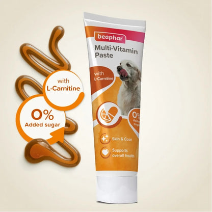 Beaphar Multi vitamin paste duo active - мултивитаминна паста 100 гр.