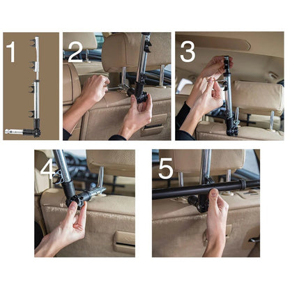 Ferplast - Dog Car Security - решетка за багажник  Min: 82 / 15 / 32 cm - Max: 141 / 15 / 43 cm