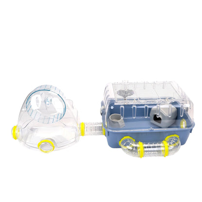 Ferplast - Combi 2 - Equipped Hamster Cage 79.5 / 29.5 / 26.5 cm.