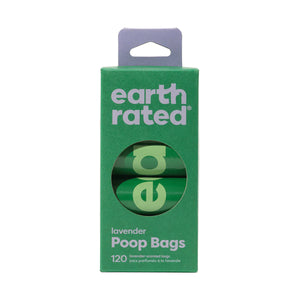 Earth Rated Refill Rolls Lavander - пликове с аромат на лавандула от рециклирана пластмаса