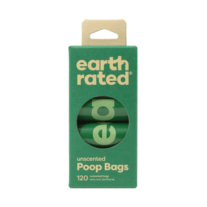 Earth Rated  Refill Rolls Unscented - пликове без аромат, от рециклирана пластмаса