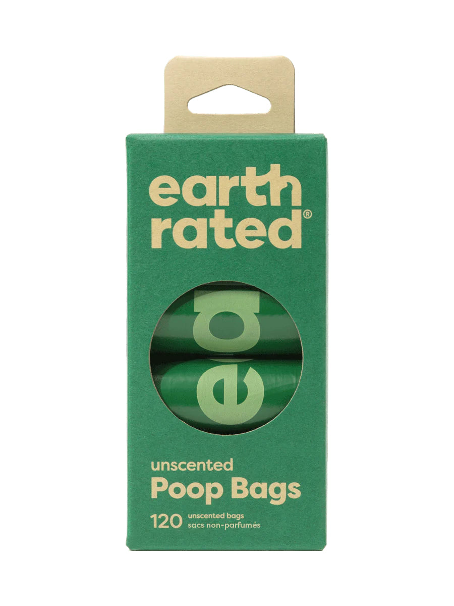 Earth Rated  Refill Rolls Unscented - пликове без аромат, от рециклирана пластмаса