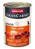GranCarno Original Junior with Chicken and Beef  - пилешко и говеждо месо за кучета от 1 до 12 месеца
