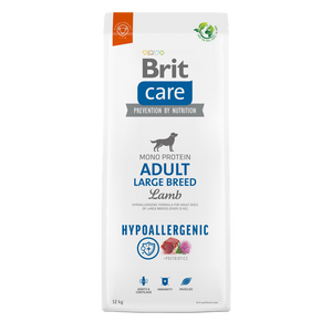 Brit Care Dog Hypoallergenic Adult Large Breed - хипоалергенна храна за кучета от големи породи с агнешко месо