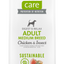 Brit Care Dog Sustainable Adult Medium Breed - храна за кучета от средни породи с пилешко месо и насекоми