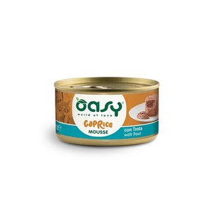 Oasy Caprice Mousse with Trout - мус за котки с пъстърва 85 гр.