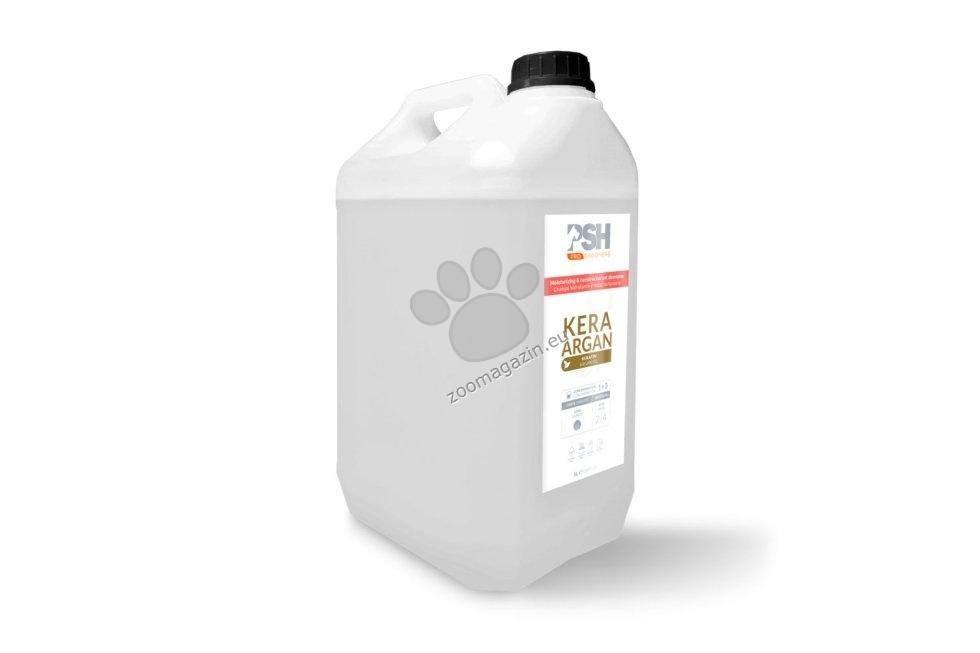 PSH Kera Argan Shampoo - рестуктуриращ шампоан с кератин и арган 5 л