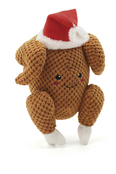Croci Dog Toy Xmas Chicken - плюшена играчка 25,5 см