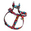 Waudog Harness Graffiti S - нагръдник с QR код за сигурност 40 / 55 см / 15 мм