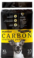Puppies Carbon - хигиенна подложка с активен въглен 90 / 60 см., 10 броя