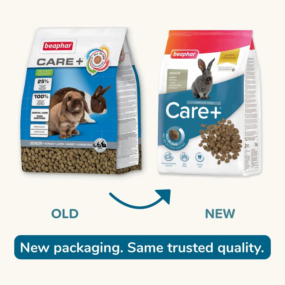 Beaphar Care Super Premium Senior - храна за възрастни мини зайчета 1.5 кг.