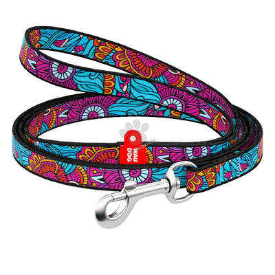 Waudog Leash Summer L - повод за куче 122 см / 25 мм