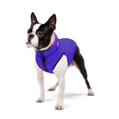 AiryVest Reversible Dog Jacket Pink Purple M45 - двулицево яке за кучета 42-45 см