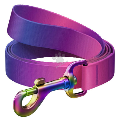 Waudog Leash Gradient Purple M - повод за куче 122 см / 20 мм