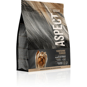 Aspect Yorkshire Terrier Salmon and Rice - суха храна за кучета от порода Йоркширски терирер със сьомга и ориз 1 кг