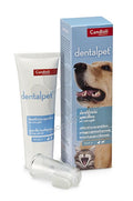 Candioli DentalPet - адхезивна паста за зъби за ежедневна хигиена на устната кухина и зъбите и четка  50 мл.