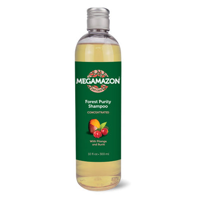 MEGAMAZON Shampoo Forest Purity 1:1 - шампоан за блясък и здравина с питанга и бурити 300 мл.