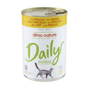 Almo Nature Daily Mousse with Chicken - консерва за котки с пилешко месо 400 гр