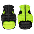 AiryVest Reversible Dog Jacket Light Green Black S30 - двулицево яке за кучета 27-30 см