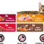 Rasco Premium Adult Multipack - паучове за котка с телешко, говеждо, патешко и пилешко 12 х 85 гр.