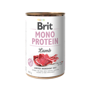 Brit Mono Protein Lamb - монопротеинова консерва за кучета с агнешко месо 400 гр