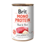 Brit Mono Protein Beef and Rice -  монопротеинова консерва за кучета с говеждо месо и ориз 400 гр