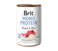 Brit Mono Protein Lamb and Rice - монопротеинова консерва за кучета с агнешко месо и ориз 400 гр