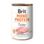 Brit Mono Protein Turkey - монопротеинова консерва за кучета с пуешко месо 400 гр