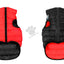 Reversible dog jacket AiryVest, red-black, size M45 - двустранно олекотено кучешко яке, за кучета с дължина на гърба 42 - 45 см.