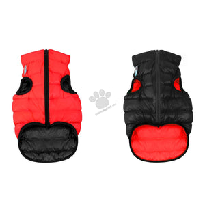 AiryVest Reversible M45 Red/Black - двулицево яке за кучета 42-45 см