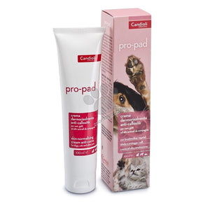 Candioli Pro-pad - продуктът регулира вроговяването на кожата, поддържа лапите меки и еластични 100 мл.