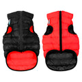 AiryVest Reversible Dog Jacket Red Black S35 - двулицево яке за кучета 32-35 см