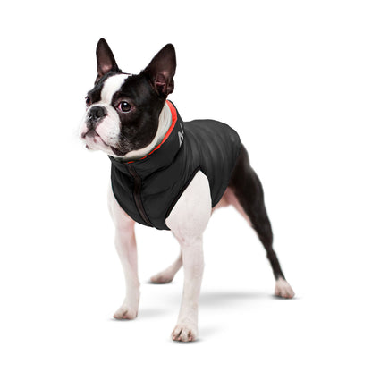 AiryVest Reversible Dog Jacket Red Black XS22 - двулицево яке за кучета 20-22 см