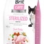 Brit Care Cat Grain-Free Sterilized Sensitive - пълноценна суха храна със заешко за кастрирани котки