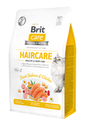 Brit Care Cat Grain-Free Haircare Healthy and Shiny Coat - пълноценна суха храна за котки за красива козина и здрава кожа