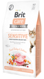 Brit Care Cat Grain-Free Sensitive Healthy Digestion - пълноценна суха храна за котки с чувствително храносмилане
