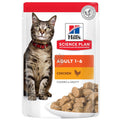Hills Science Plan Feline Adult - с пилешко месо, малки късчета в сос грейви за зрели котки над 1 година 12 х 85 гр.