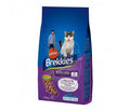 Brekkies Cat Sterilized - пълноценна храна за кастрирани котки с комбинация от пилешко месо и зеленчуци 1.5 кг.