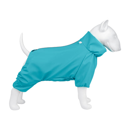 WAUDOG Clothes Dog Raincoat Blue - дъждобран за кучета