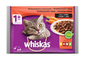 Whiskas Pouch Meat Mix - месни ястия в сос грейви