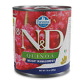 N&D Dog Quinoa Weight Management - за контрол на теглото с агнешко и броколи 285 гр.