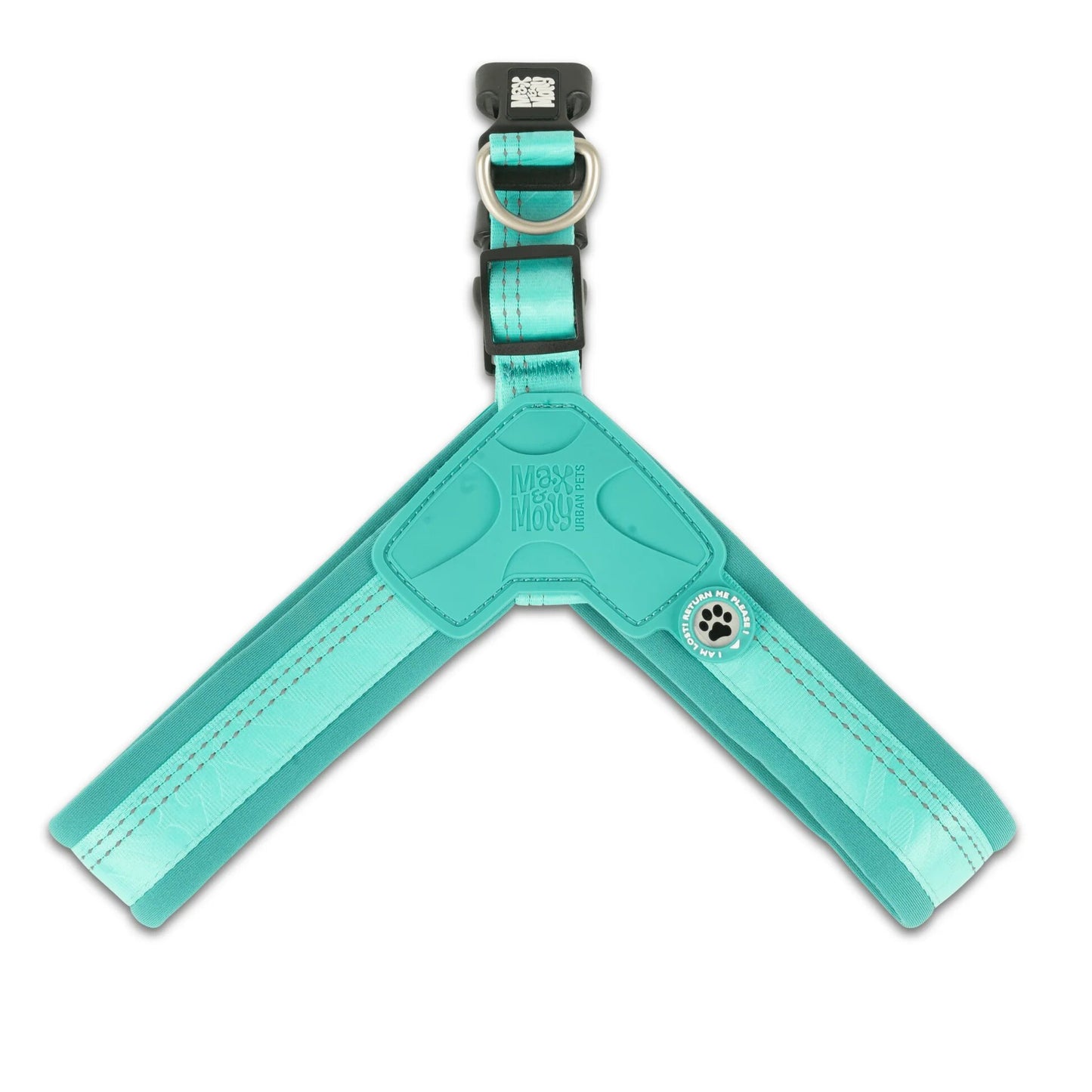 Max Molly Q-Fit Harness Matrix Turquoise - нагръдник за кучета