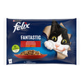 Felix Fantastic Multipak Chicken / Beef - паучове с пилешко и говеждо месо